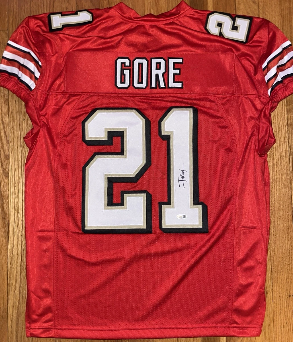 NFL フランク・ゴア サイン入りユニホーム SF 49ers NFL フランク
