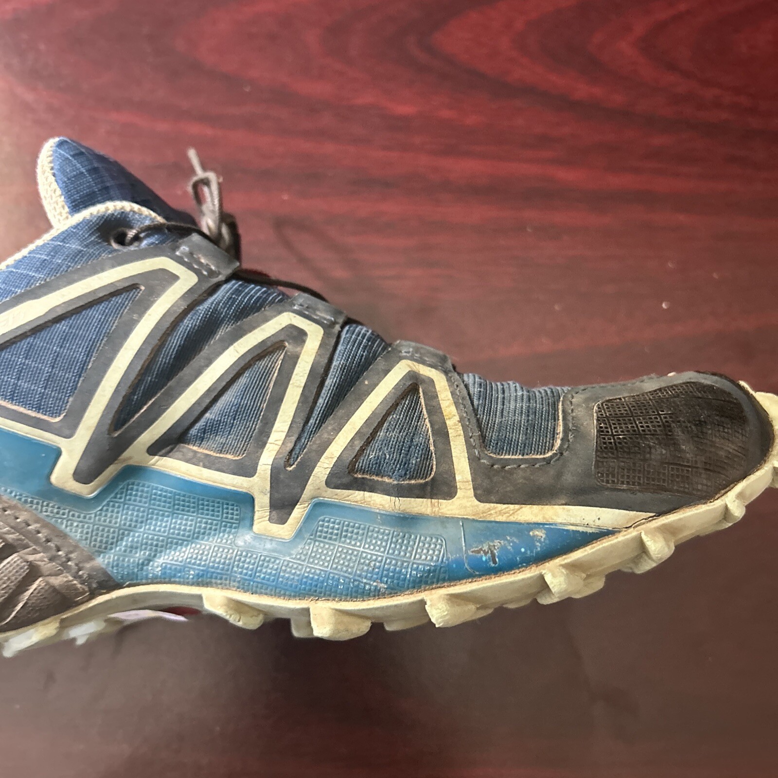 Scarpe da trail running SALOMON donna Speedcross 4 guscio d'uovo blu nero taglia 7 5