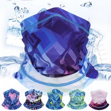 Cooling Neck Gaiter Scarf Sun UV Protection Half Face Mask Sports Face Cover USA