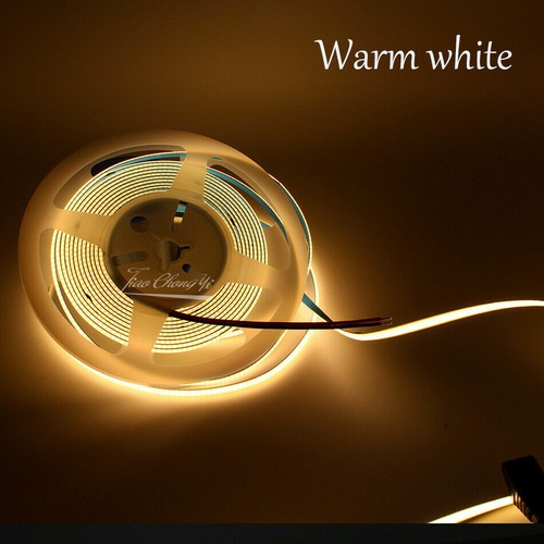 FOB DC 12V 24V LED Strip Light 528LED/m High Density Flexible COB Led Light tape - Picture 11 of 13