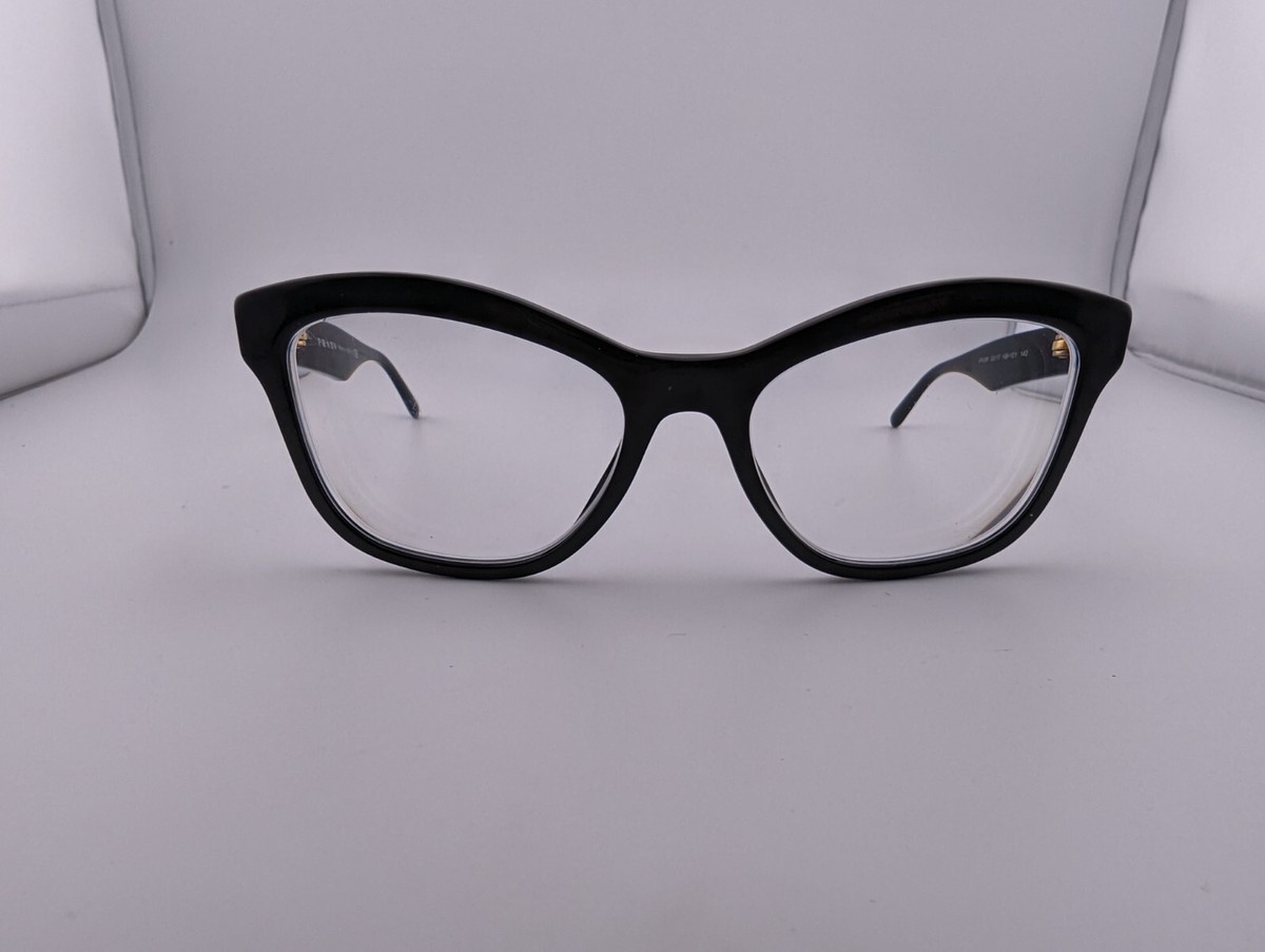 Prada Eyeglasses, Frames Only, VPR 29R 1AB-1O1, 52-17-140 Prada Eyeglasses, Frames Only, VPR 29R 1AB-1O1, 52-17-140
