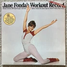 JANE FONDA - Workout Record 2LP 1984 Columbia CX239287 Michael Jackson * /nMINT