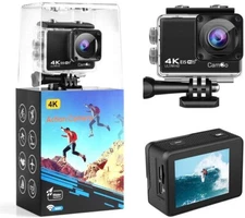 CamGo X 4K Ultra Ultra HD Wifi Sports Action Camera - 30M Waterproof