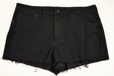 women's Universal Thread mini shorts size 12/31 denim blue front zipper five poc