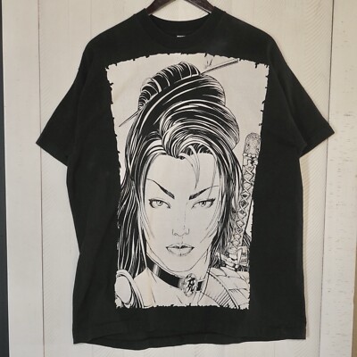 Vintage Comic Images 1995 Shi T-Shirt Men XL William Tucci  Marvel