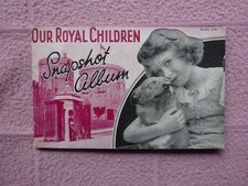 WOMANS COMPANION - OUR ROYAL CHILDREN SNAPHOT ALBUM ( PRINCESS ELIZABETH ) GD