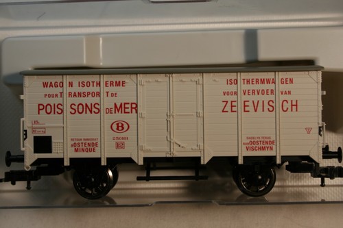 Fleischmann 534140 (HO,DC) Refrigerated wagon "ZEEVISCH" NMBS/SNCB