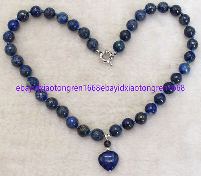 LOVE Carry Your Heart Pendant In Lapis – Jane Win Jewelry - Foto 3