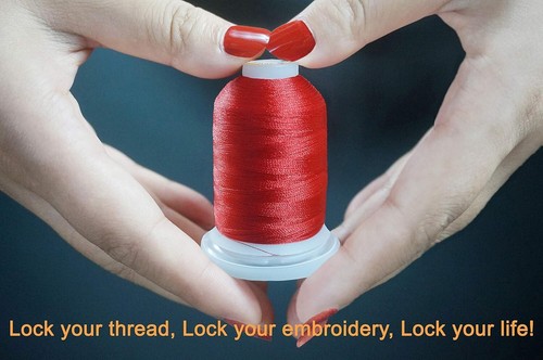 42-Spool 1000M Polyester Embroidery Thread Kit for Pros & Beginners - Color Fast - Picture 6 of 8