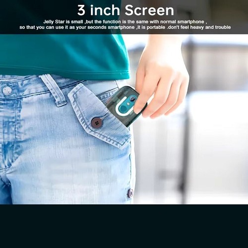 Unihertz Jelly Star Mini Smartphone 3.0" LED Transparent Backshell 8GB+256GB GPS - Picture 9 of 19