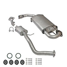 Silencieux Intermédiaire BFC Pour Mazda 5 2005-2010 - Acier Argenté - Garantie 2 Ans