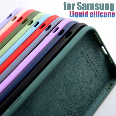 Handyhülle für Samsung S25 S23 S24 Ultra FE S22 S21 A54 A52 Silikon Cover Schutz