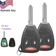 2 For 2004 2005 2006 2007 - 2010 Dodge Durango Remote Car Keyless Entry Key Fob