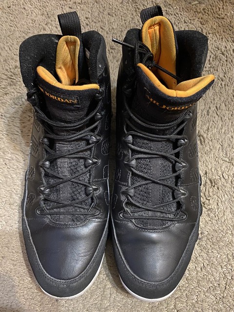 Nike Air Jordan 9 IX âCitrusâ Orange/Black/White Size 10 | eBay