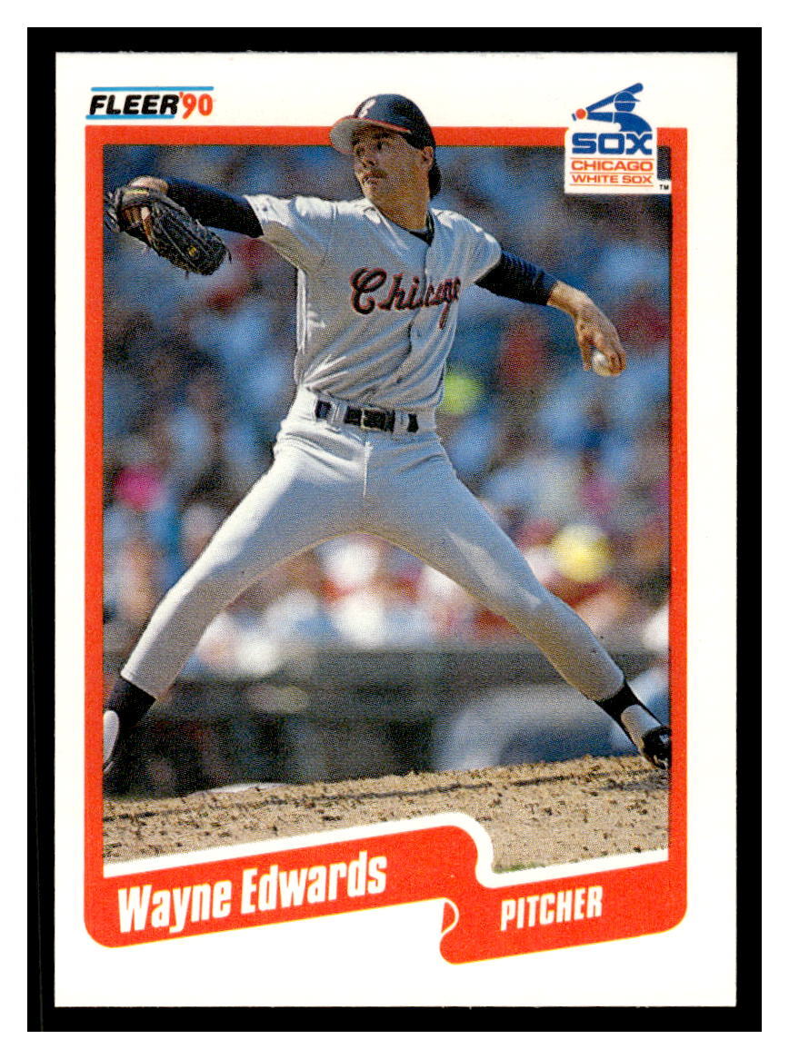 1990 Fleer Update #U-83 Wayne Edwards - White Sox