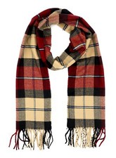 Scottish Tartan Plaid Scarf Classic Winter Scarf Soft Cashmere Feel Men  s  W...
