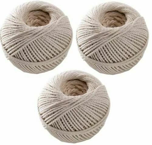 Ball of String Household Home Office Cotton Strings Twine Rope Ties Tieing Roll - Picture 7 of 13