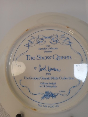 Carol Lawson "The Golden Classics" Plate Collection 1986 Set of 8 - Bild 18 von 18