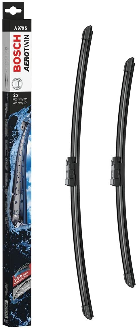 Bosch Wiper Blade Set For VW Jetta Passat CC  3397118979 A979S AeroTwin 24/19