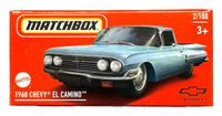 Matchbox 1960 Chevy El Camino 2/100 2024 Power Grabs Mbx 1:64 Modellauto Pickup