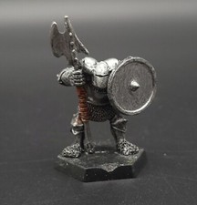 Citadel Chaos Warrior w/ Halberd 3 - 073103/41 - Painted Metal Miniature Vintage