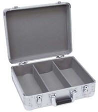 CD Case ALU Digital Booking, abgerundet, für 90 CD's CD-Koffer Alukoffer Box