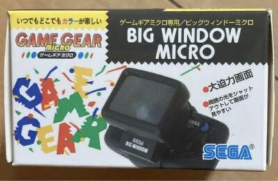 SEGA Big Window Micro Game Gear Micro HCV-3302 NEW Japan Free