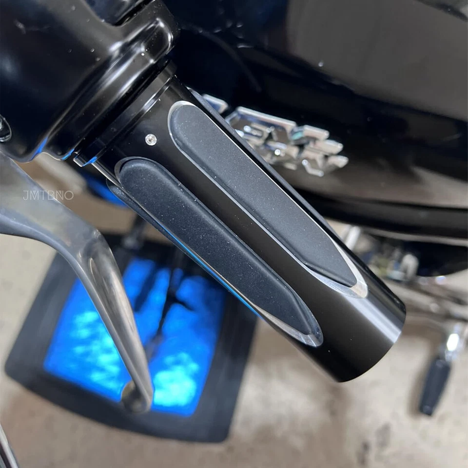 CNC para Honda VTX1800R VTX1800C VTX1300C motocicleta 1" empuñaduras manillar biselado Foto 2 de 4