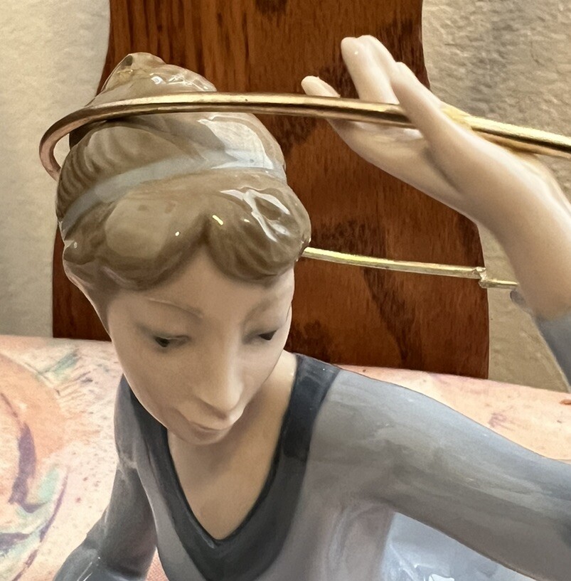 LLADRO 5331 Gymnast with Ring Retired! Mint Condition! No Box! L