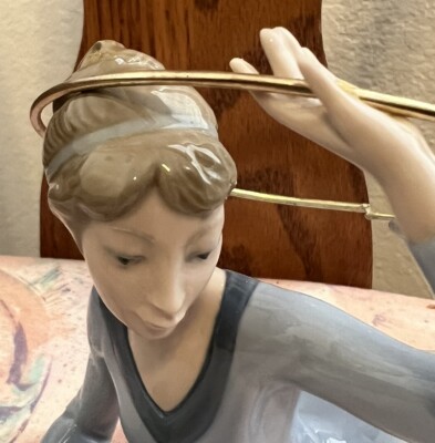 LLADRO 5331 Gymnast with Ring Retired! Mint Condition! No Box! L