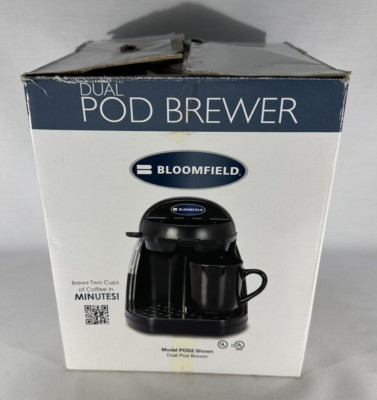 Bloomfield Dual Pod Brewer Model 4K-POD2-120V