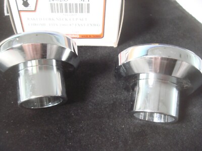 V-TWIN【ブイツイン】RAKED ネック カップ セット ！ハーレー！ CNC Raked Degree Fork Neck Cup Kit For Harley Ironhead 7/8