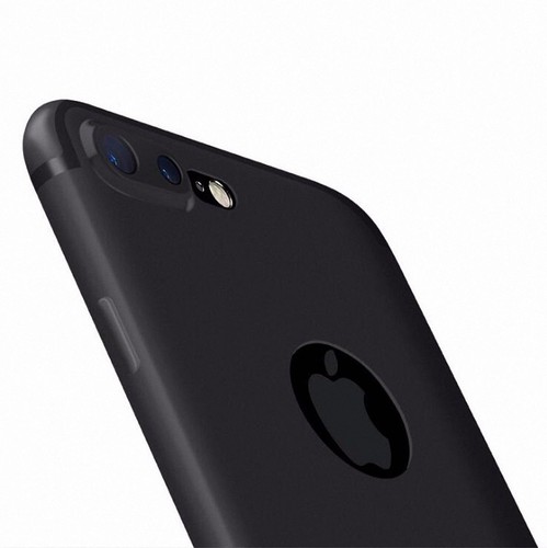 Custodia IN Silicone TPU per Cellulare Apple IPHONE 7 Plus Cover Protettiva Blu - Foto 2 di 5