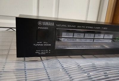 Yamaha T-500 AM/FM Stereo Tuner | Natural Sound | Japan | T500