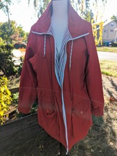 Izod Red Vintage Jacket-size Large