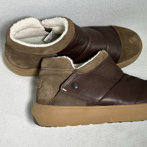Stio Colter Shoes WMs US 8.5 Mid Lightweight Leather AP2 Bison Brown - Picture 10 of 11