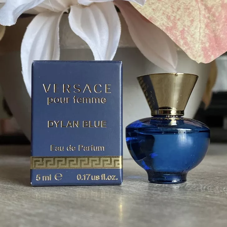 Versace Dylan Blue Eau De Toilette 3.4 oz 3-pc Set 