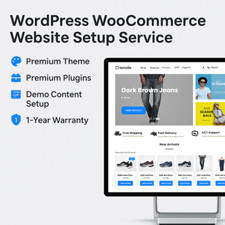 WooCommerce WordPress Website Design  Premium Theme  Plugins