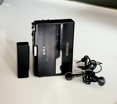 【美品】AIWAアイワCassetteBoy HS-P20 動作品アダプター付き □AIWA CassetteBoy HS PC-20 アイワ カセットボーイ ジャンク