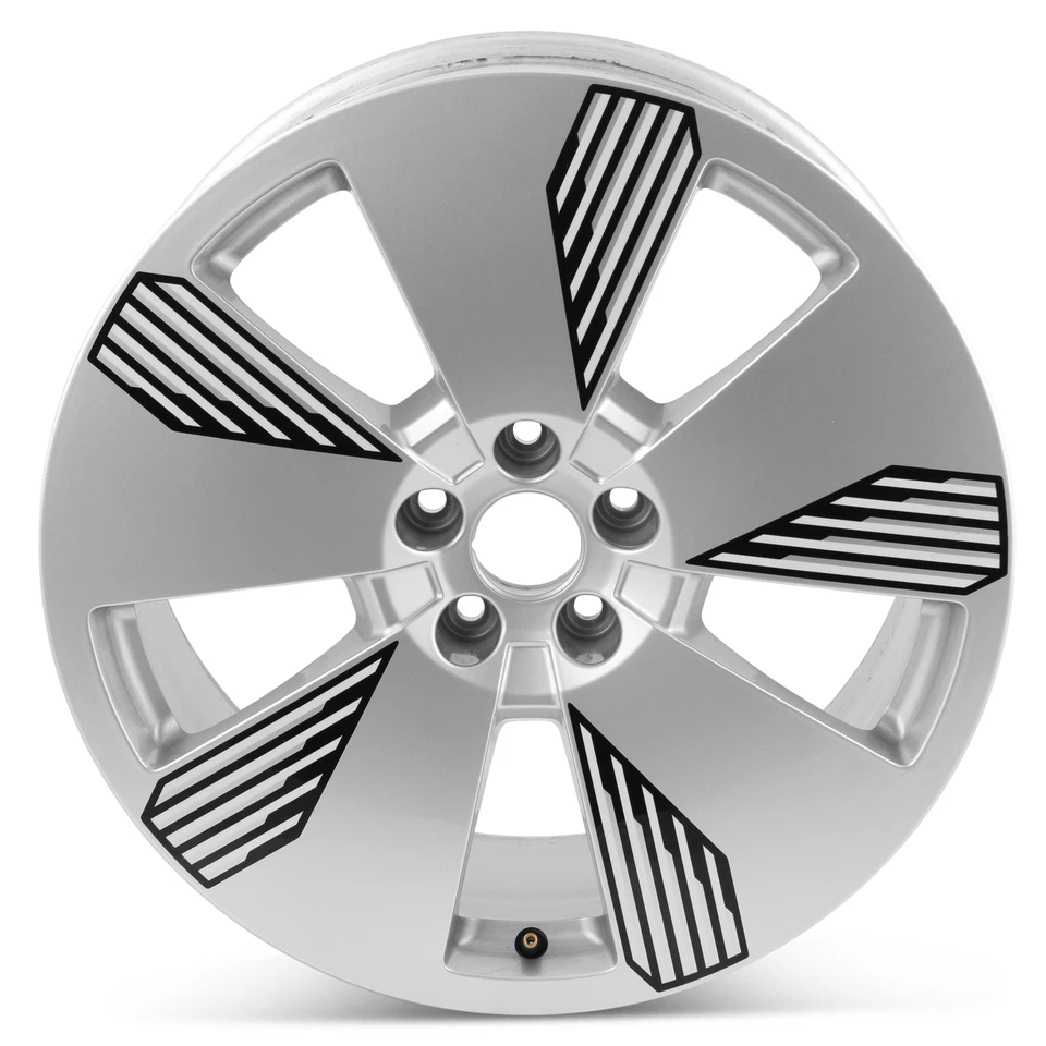 19" x 8.5" Audi e-tron 2019 aro de roda OEM de fábrica 59114 DECOLAGEM - Imagem 3 de 4