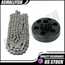 Go Kart Mini Bike Centrifugal Clutch 3/4''Bore 10T #40/41 420 w/ 5ft 5Feet Chain