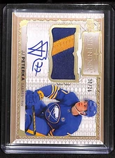 2023-24 Upper Deck The Cup Splendor Gold Patch AUTO JJ Peterka /36