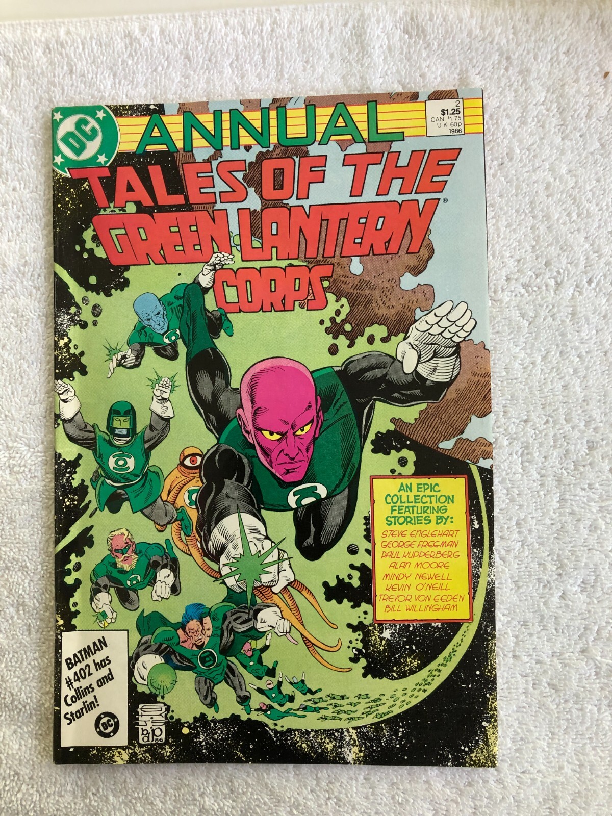 Tales of the Green Lantern Corps Annual #2 (Dec 1986, DC) VF 8.0 | eBay