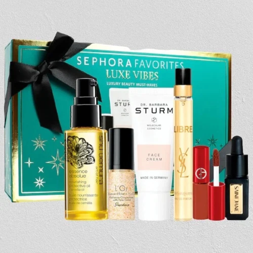 Sephora Favorites LUXE Vibes Mini Luxury Sample Set Limited