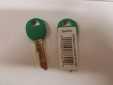 Lot of 5  Hy-Ko Green Plastic Head Key Blank B45PG  