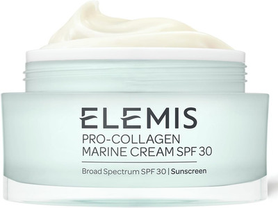 Elemis Marine Pro-Collagen Cream SPF30, tägliche Feuchtigkeitscreme gegen Falten, Ge