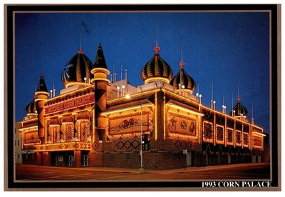 Vintage Postcard 1993 Corn Palace Mitchell South Dakota 