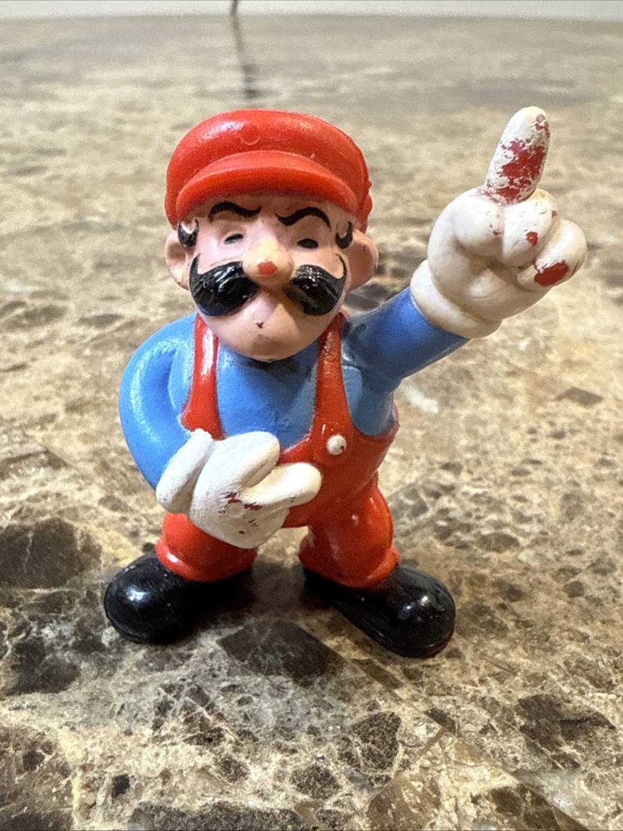 Vintage 1982 Coleco Nintendo Mario Brothers figure Mario 2” | eBay