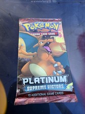 Rare SEALED Platinum Supreme Victors 2009 Pack with Charizard Art Pokemon