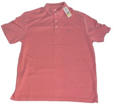 MEN'S Tommy Bahama PINK POLO SHIRT Size M/M New With Tags See All Photos